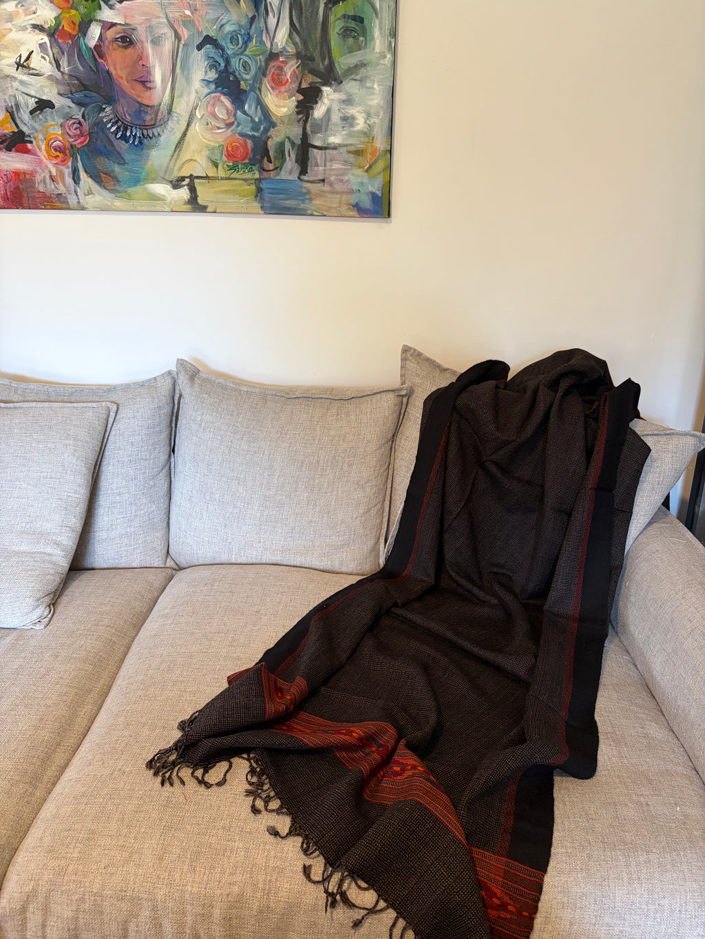 Kullu Valley 100% Wool Shawl