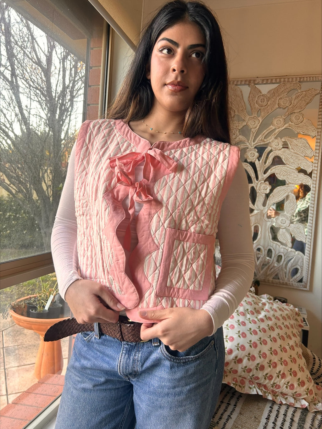 Hand Block Printed Vest